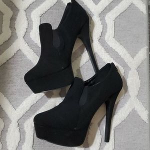 Black booties